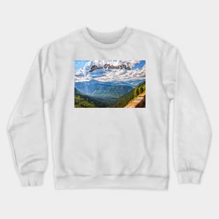 Glacier National Park Crewneck Sweatshirt